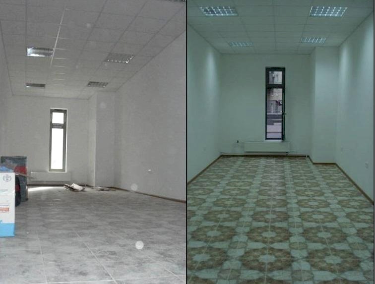 Уборка офиса 50 м2 после ремонта