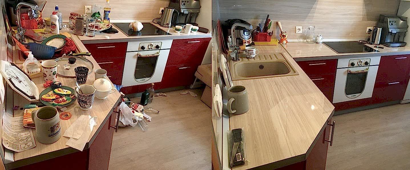 Поддерживающая уборка 2-х комнатной квартиры 40 м2 Поддерживающая уборка 2-х комнатной квартиры 40 м2