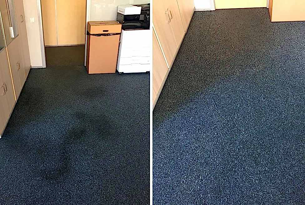 Химчистка ковролина в офисе
