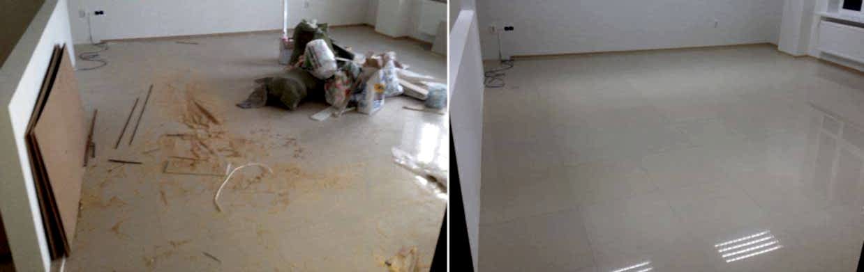 Уборка офиса 60 м2 после ремонта