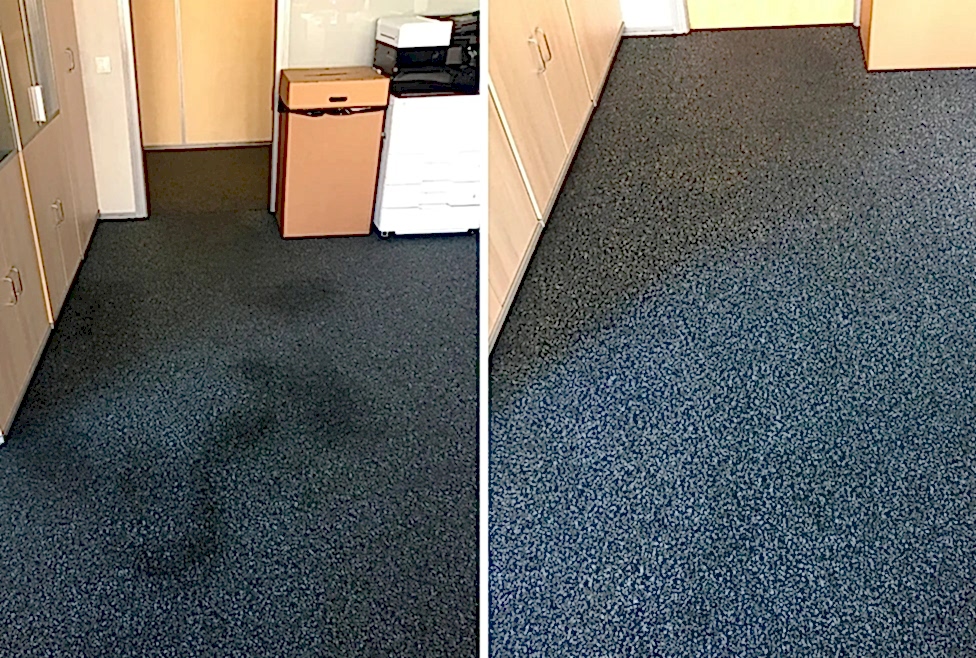 Химчистка ковролина в офисе