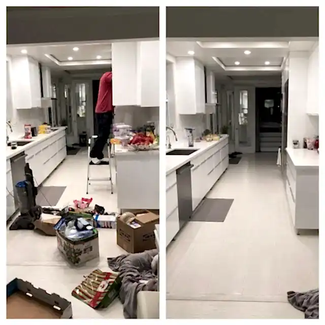 Поддерживающая уборка кухни