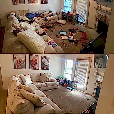 Генеральная уборка дома 150м2 за 8ч.