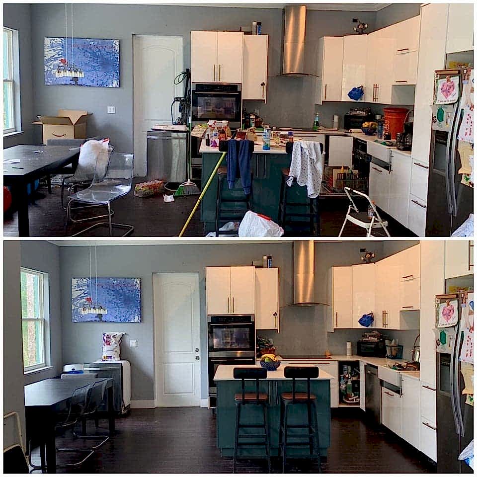 Поддерживающая уборка дома