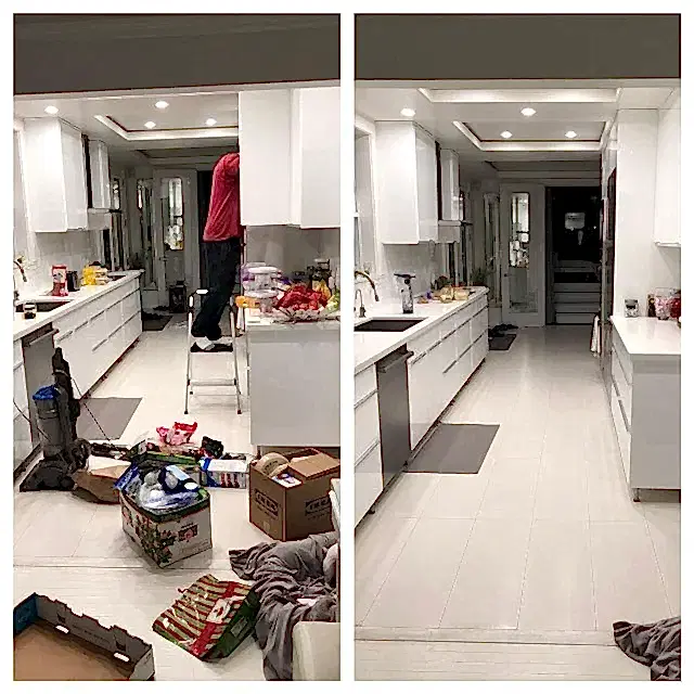 Поддерживающая уборка кухни