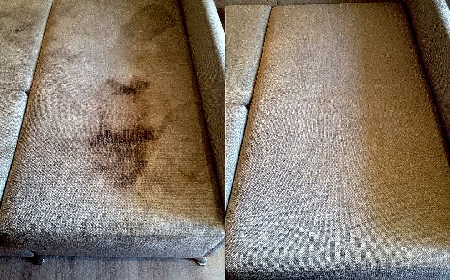 Химчистка дивана от кофе