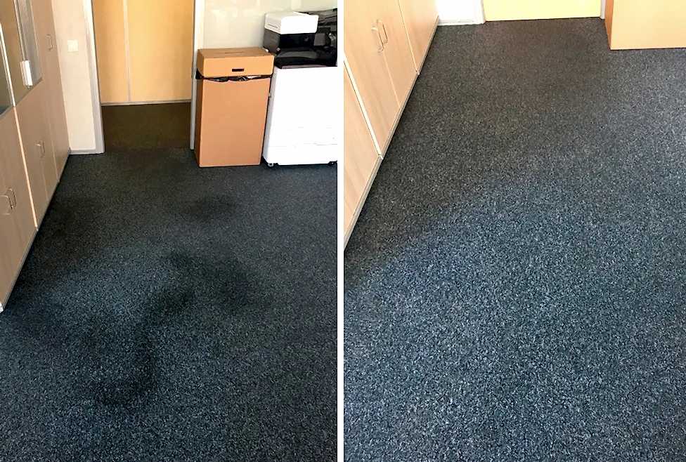 Химчистка ковролина в офисе