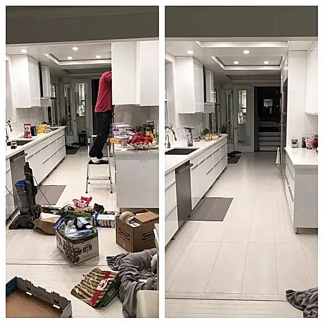 Поддерживающая уборка кухни Поддерживающая уборка кухни