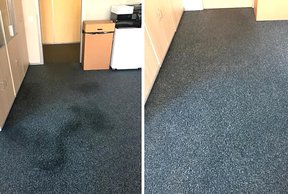 Химчистка ковролина в офисе