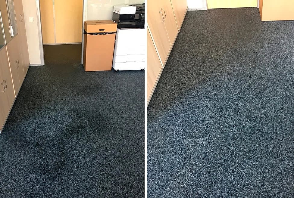 Химчистка ковролина в офисе