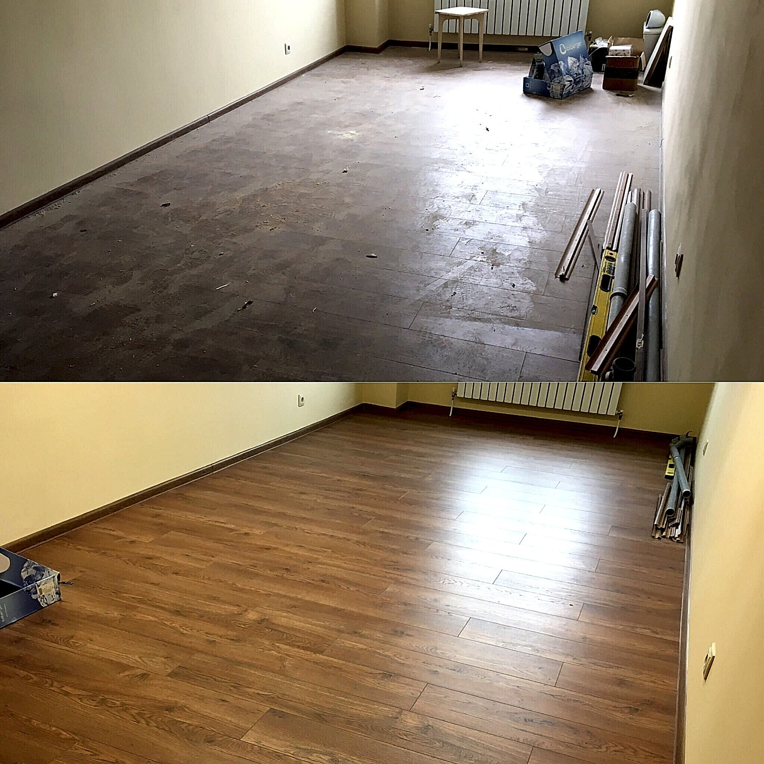 Уборка после ремонта 2-х комнатной квартиры 50 м2