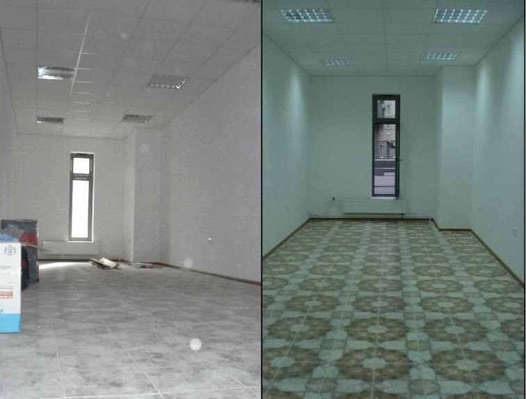 Уборка офиса 50 м2 после ремонта