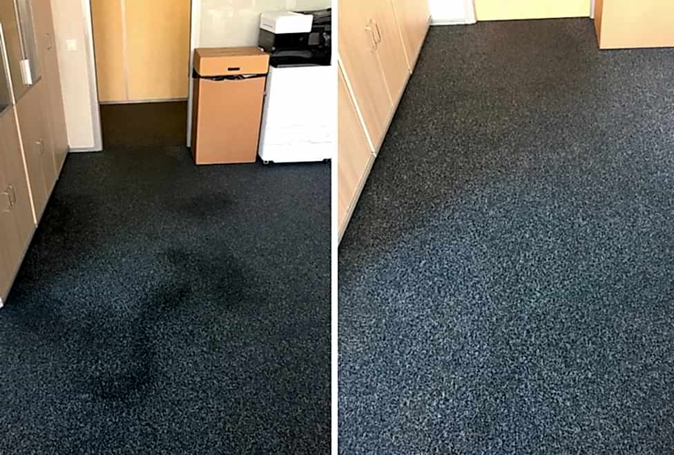Химчистка ковролина в офисе