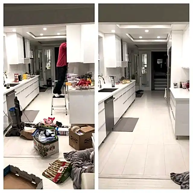 Поддерживающая уборка кухни