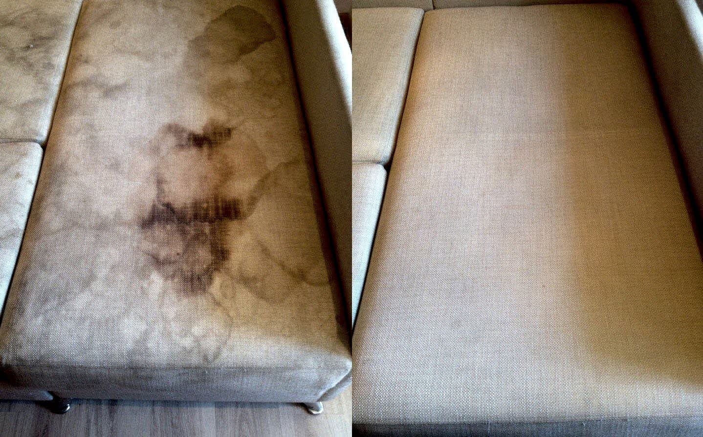 Химчистка дивана от кофе