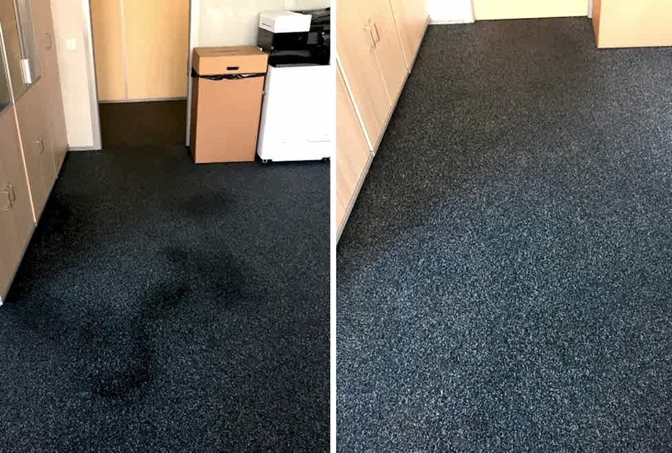 Химчистка ковролина в офисе