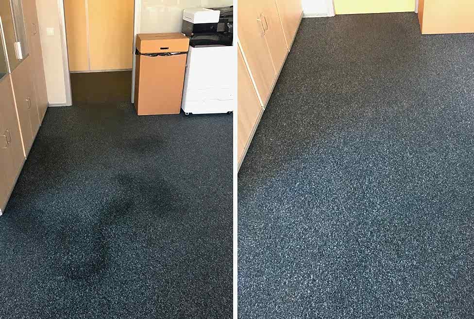 Химчистка ковролина в офисе