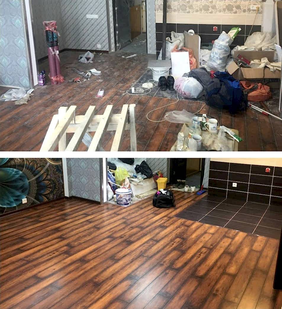 Уборка после ремонта 2-х комнатной квартиры 40 м2 Уборка после ремонта 2-х комнатной квартиры 40 м2