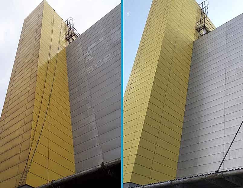 Высотная мойка окон и фасадов Высотная мойка окон и фасадов