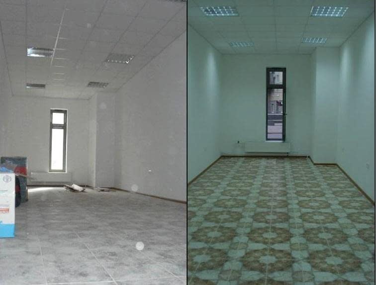 Уборка офиса 50 м2 после ремонта