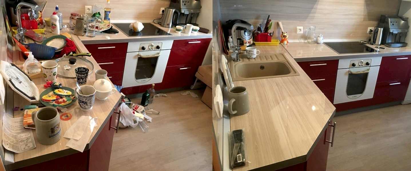 Поддерживающая уборка 2-х комнатной квартиры 40 м2