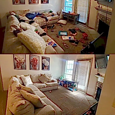 Генеральная уборка дома 150м2 за 8ч.