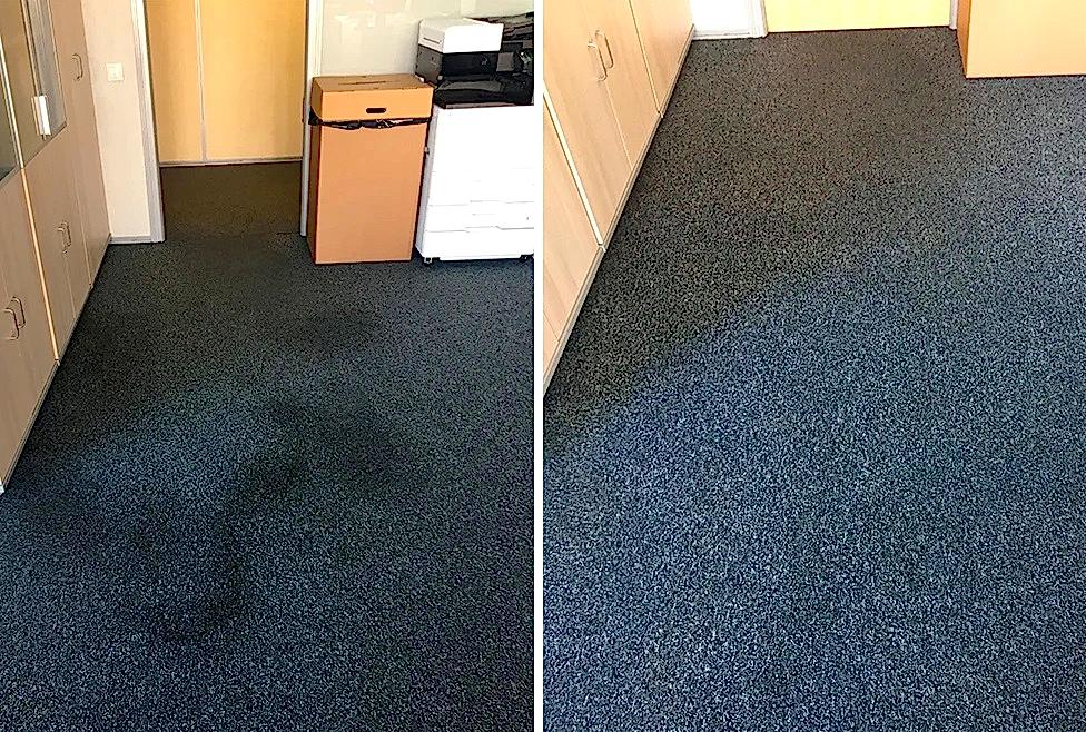 Химчистка ковролина в офисе