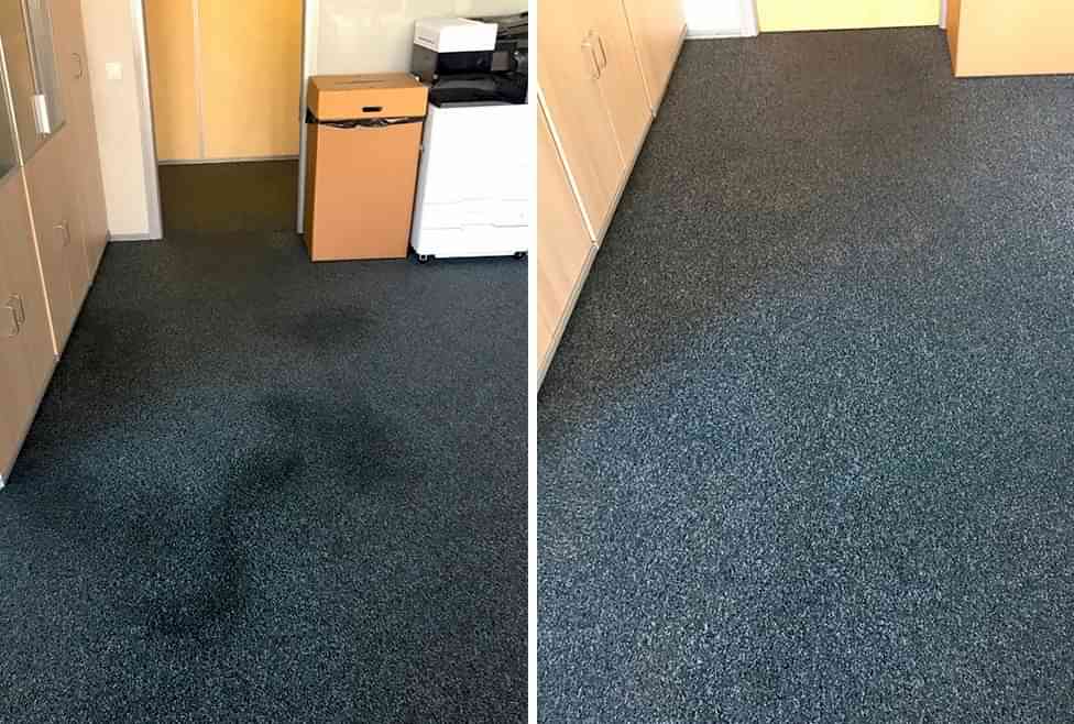 Химчистка ковролина в офисе