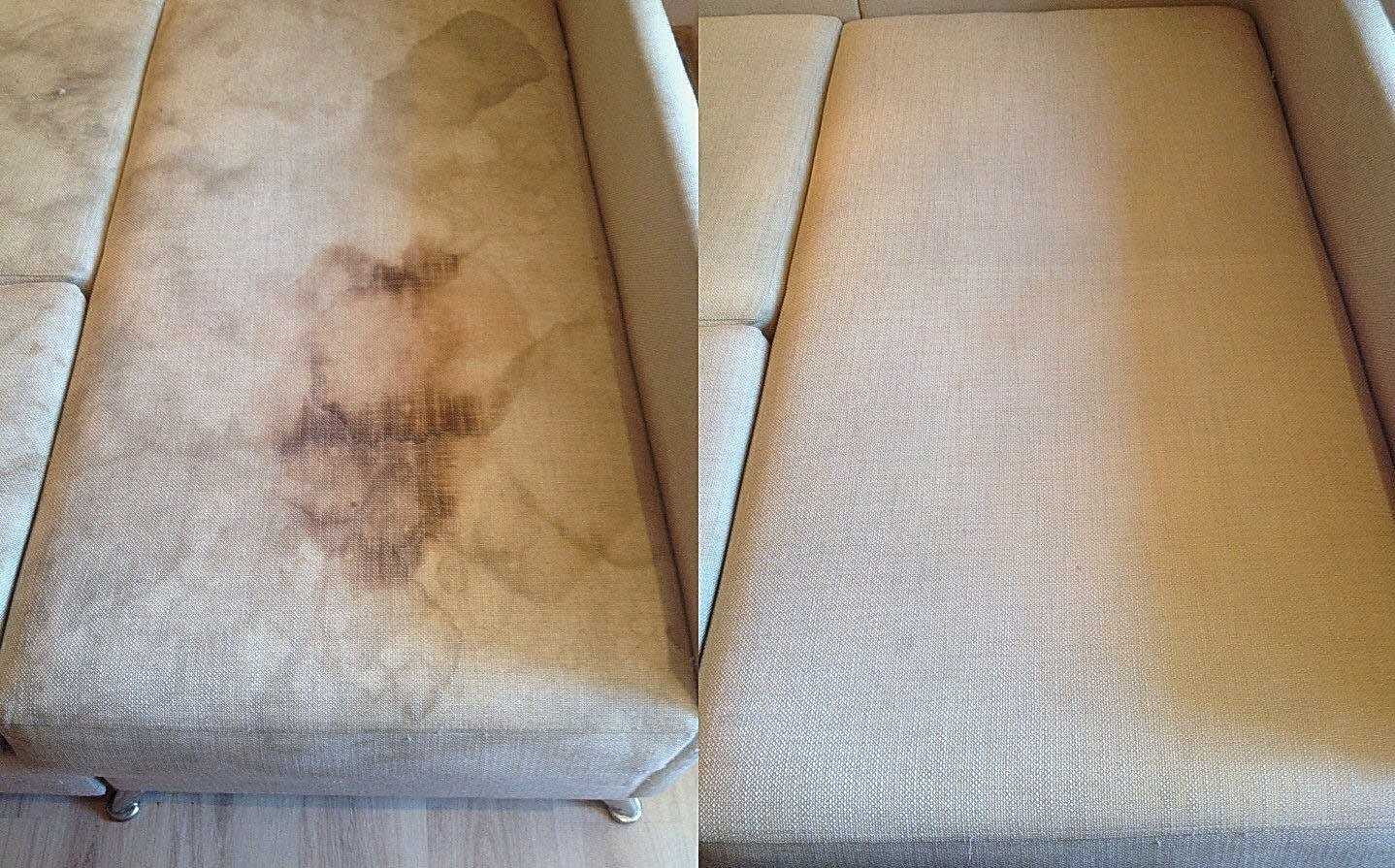 Химчистка дивана от кофе