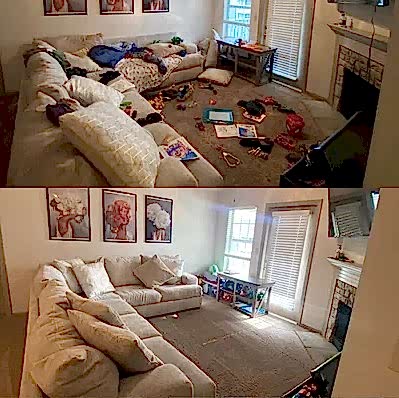 Генеральная уборка дома 150м2 за 8ч.