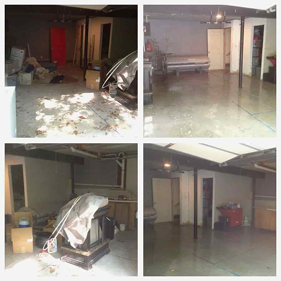 Уборка подсобного помещения