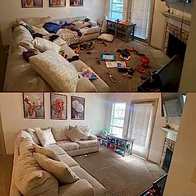 Генеральная уборка дома 150м2 за 8ч.