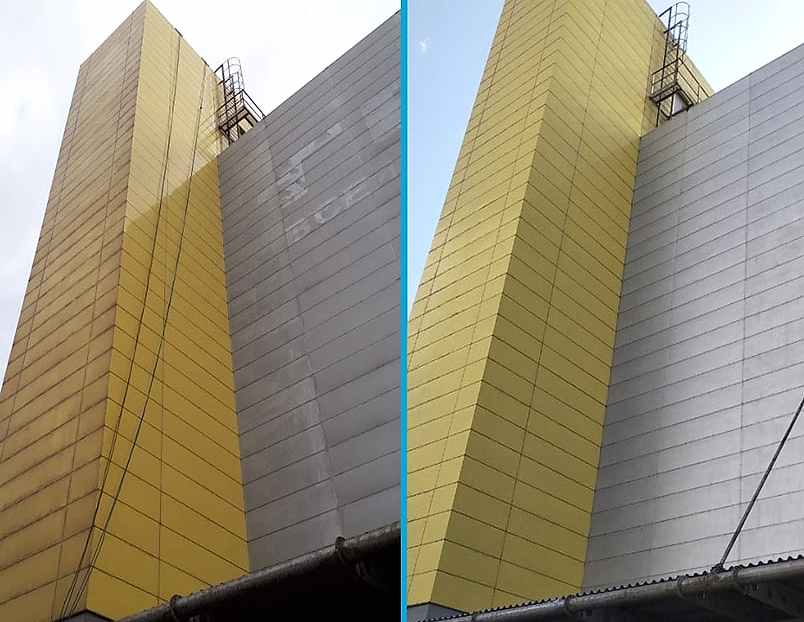 Высотная мойка окон и фасадов