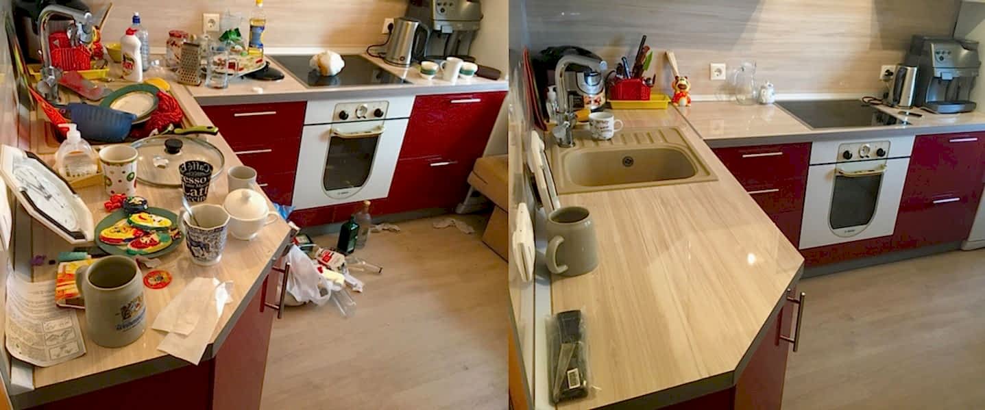 Поддерживающая уборка 2-х комнатной квартиры 40 м2