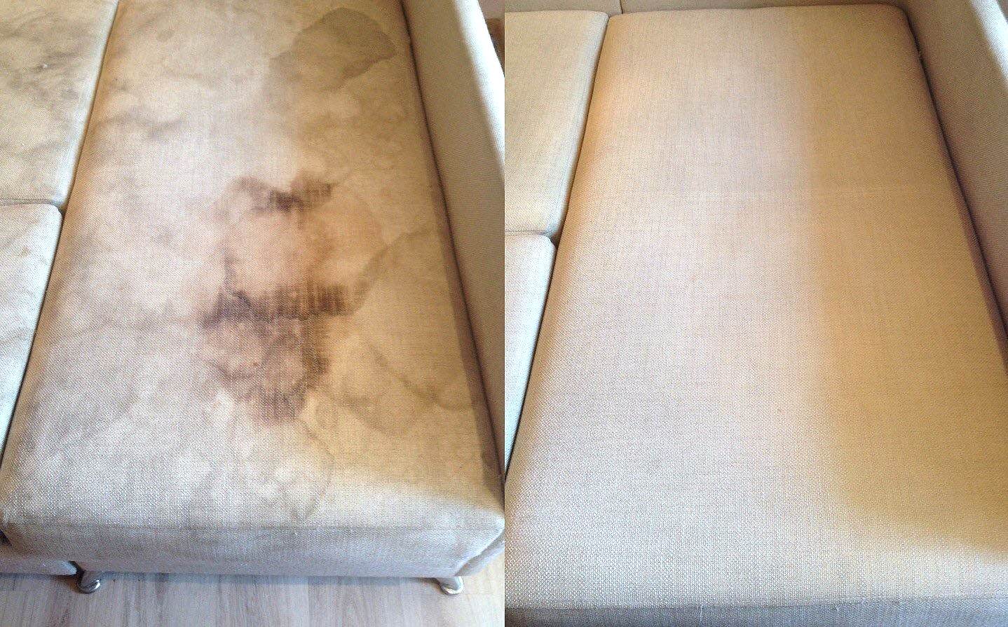 Химчистка дивана от кофе