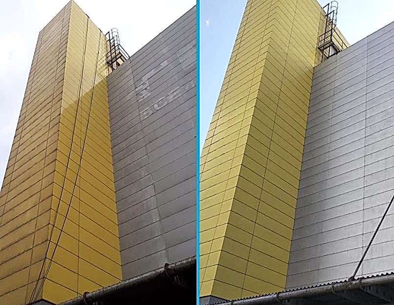 Высотная мойка окон и фасадов