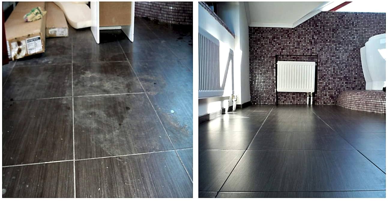 Уборка после ремонта в ванной комнате 10 м2