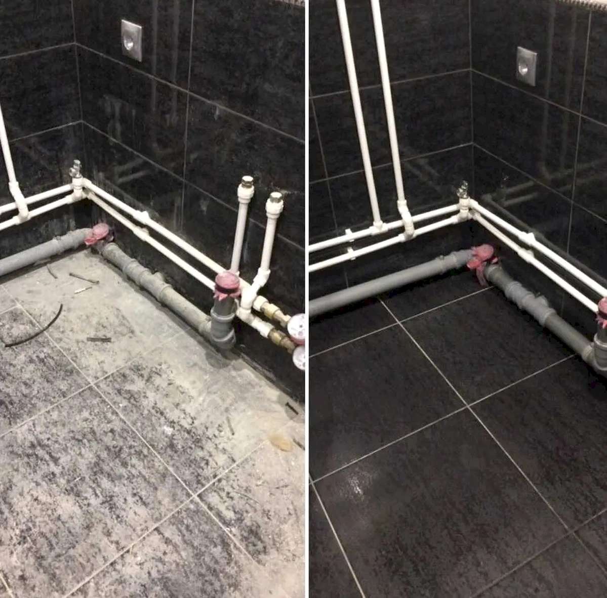 Уборка после ремонта в ванной комнате