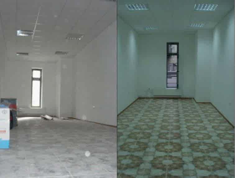 Уборка офиса 50 м2 после ремонта