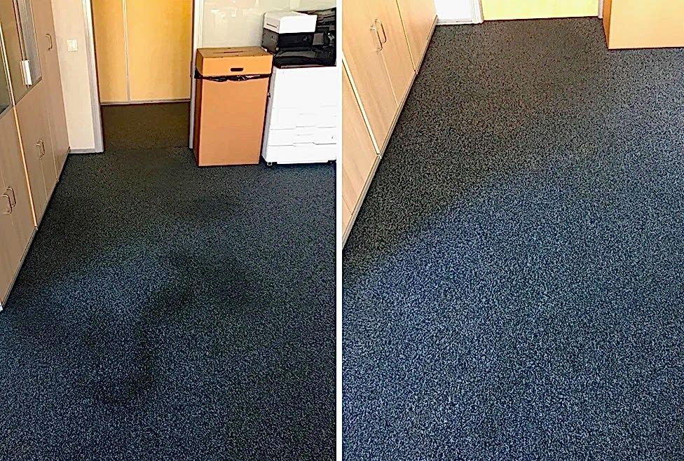 Химчистка ковролина в офисе