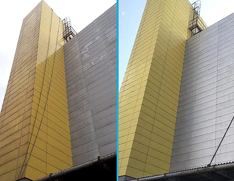 Высотная мойка окон и фасадов