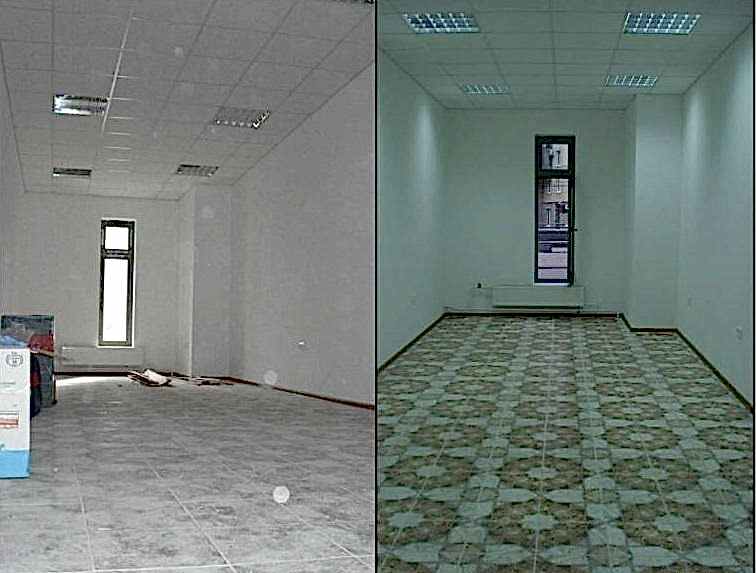 Уборка офиса 50 м2 после ремонта