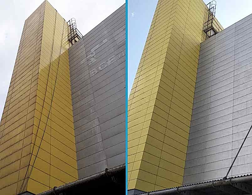 Высотная мойка окон и фасадов