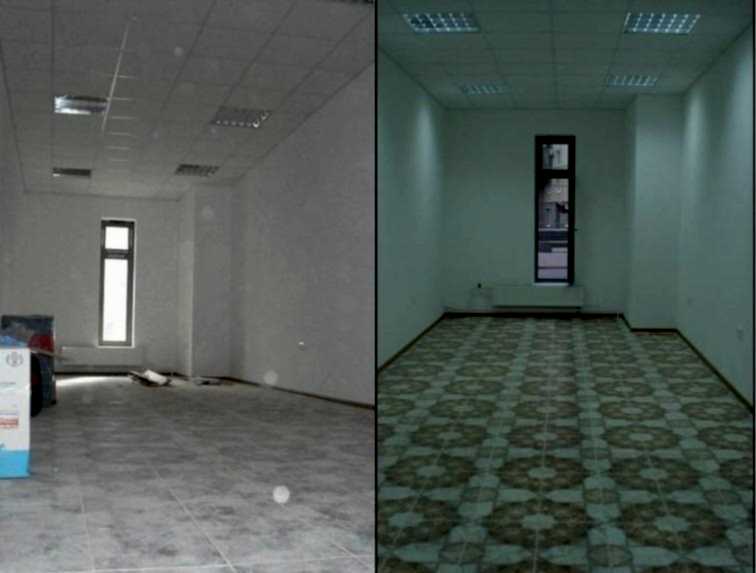 Уборка офиса 50 м2 после ремонта
