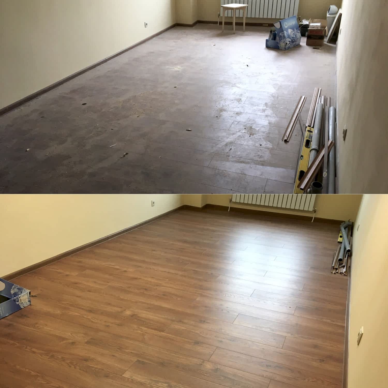 Уборка после ремонта 2-х комнатной квартиры 50 м2