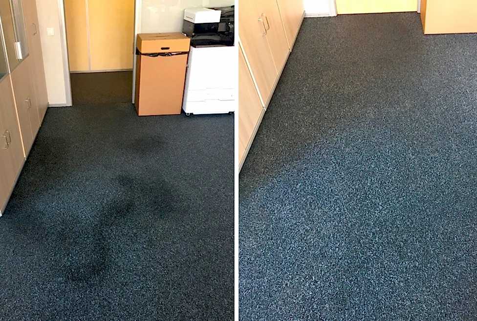 Химчистка ковролина в офисе