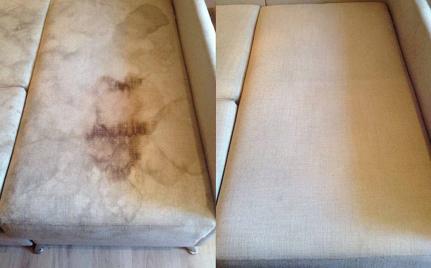 Химчистка дивана от кофе