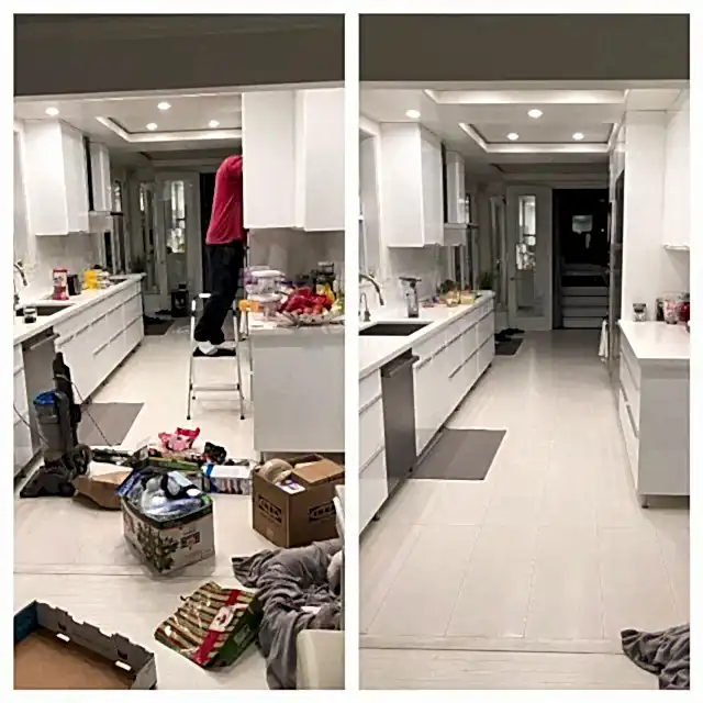 Поддерживающая уборка кухни