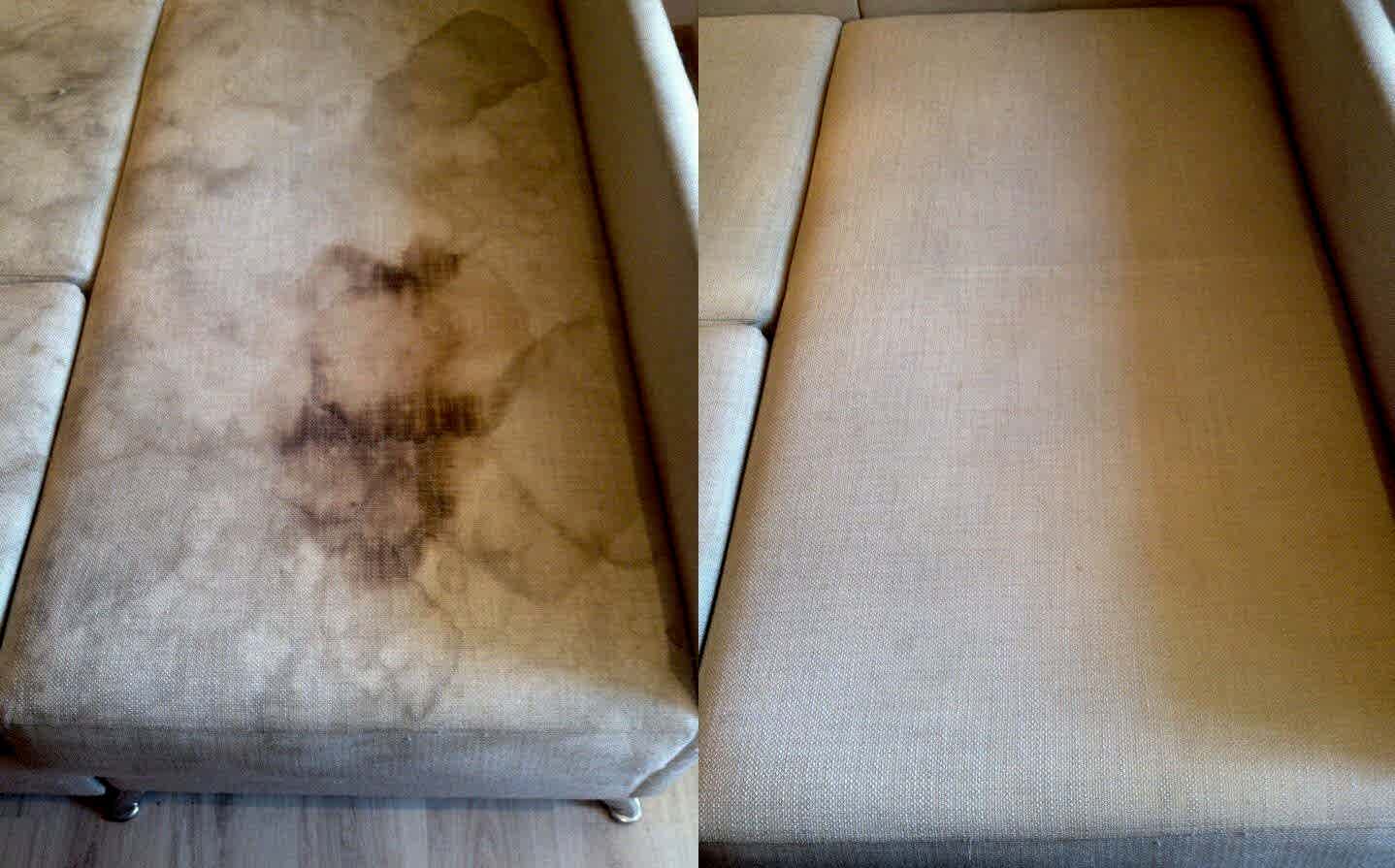 Химчистка дивана от кофе