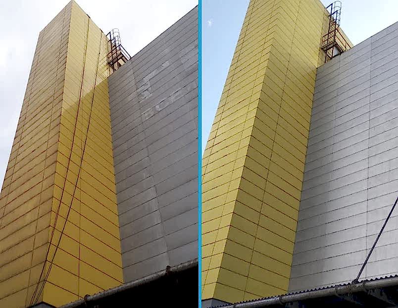 Высотная мойка окон и фасадов